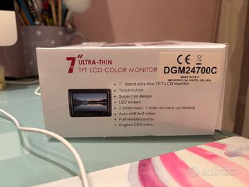 Monitor 7” TFT LCD Ultra Thin Touch – NUOVO