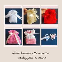 Bomboniere all'uncinetto € 4,50 ciascuna