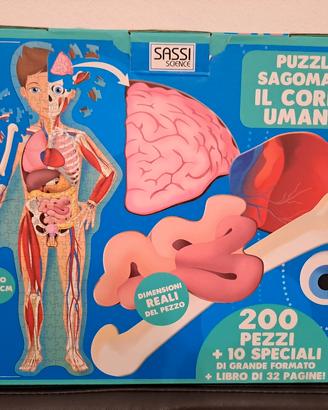 Puzzle Corpo umano SassiScience