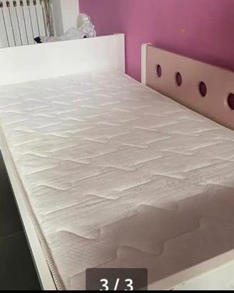 Letto FLEXA completo di materasso e tessili