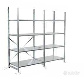 n. 3 scaffalature metalliche  molto robuste