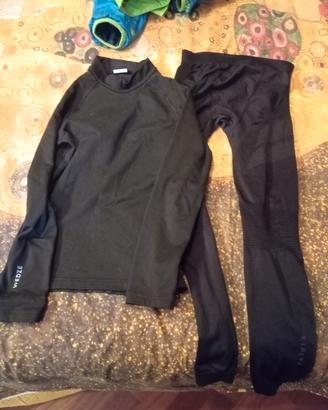 completo termica maglia e pantaloni bambino