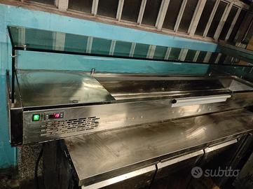 alzata refrigerata  pizzeria 10 Gn 1/3 usata