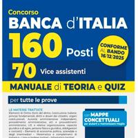Manuale Concorso Banca d'Italia 70 vice assistenti