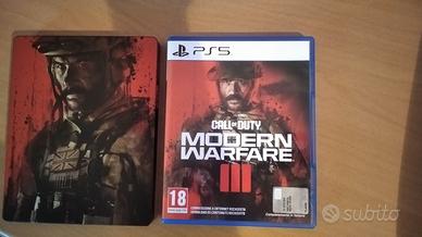Modern Warfare 3 con steelbook e Black Ops 6
