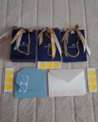 Set Buste e biglietti regali Swarovski