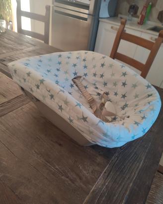 newborn per sedia stokke