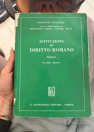 Libro di istituzioni di diritto romano, pugliese