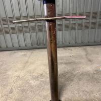 Scarico centrale completamente libero