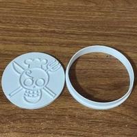 Cutter biscotti One Piece – Jolly Roger Sanji