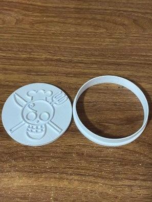 Cutter biscotti One Piece – Jolly Roger Sanji