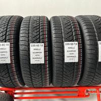4 gomme 235 60 18 pirelli Invernale