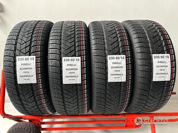 4 gomme 235 60 18 pirelli Invernale
