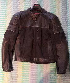 Giubbotto SPIDI pelle e cordura tg. 52