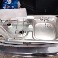 Modulo cucina (fornelli e lavello) 28mila km