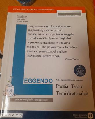 Leggendo. Poesia  Teatro Temi d attualità