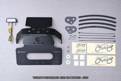 Portatarga TRIUMPH SCRAMBLER 1200 XC XE 2019 2026