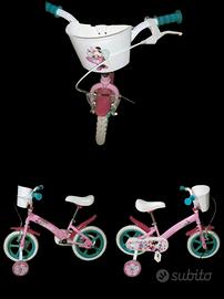 bicicletta per bimbo e bimba 