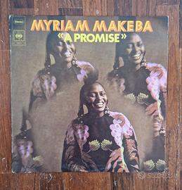Vinile lp Myriam Makeba A promise 1974
