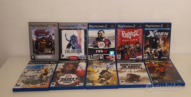 lotto giochi PlayStation 2 completi 