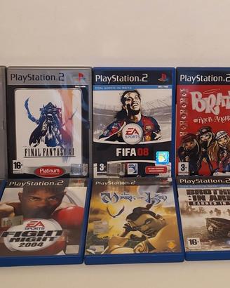 lotto giochi PlayStation 2 completi 