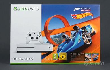 Xbox One S 500GB con scatola + 2 controller