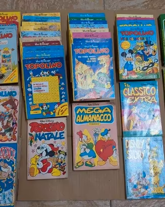 Lotto 31 Fumetti Disney Vintage Anni '80 Topolino
