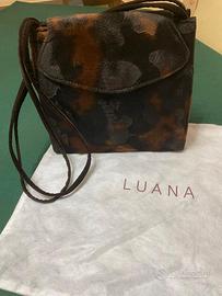 Borsa Luana nuova in velluto morbido