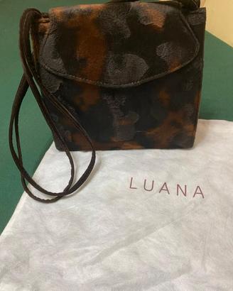 Borsa Luana nuova in velluto morbido