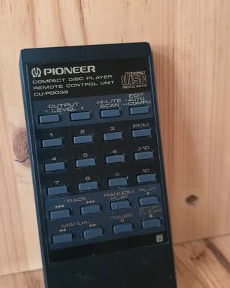 Pioneer CU-PD038  remote control 