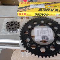 kit pignone catena corona per yamaha fazer