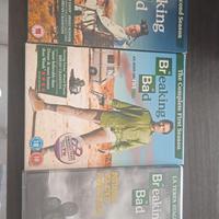 lotto stock cofanetti dvd breaking bad 1-2-3 compl