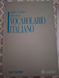 Vocabolario lingua italiana