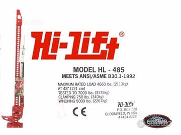 Binda Hi Lift (Mod. HL-485)