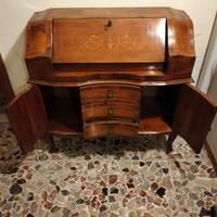 mobiletto a scrivania più specchiera