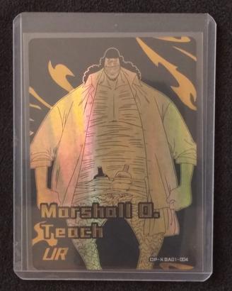 One Piece card: MARSHALL D. TEACH Holo UR