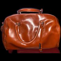 Borsone Gianni Chiarini in vera pelle, mai usato