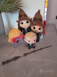 Lotto harry potter personaggi bacchetta sambuco