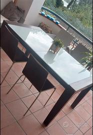 Tavolo allungabile e 6 sedie Calligaris 