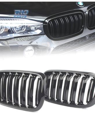 GRIGLIA BMW X5 F15 13-20 X6 F16 14- LOOK M NERO LU