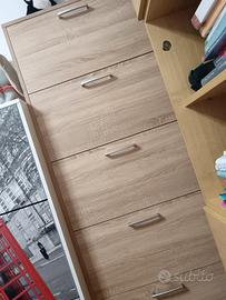Scarpiera in legno 