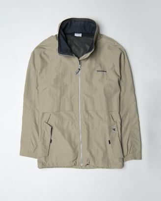 Giacca a Vento Diadora tg XL Beige antipioggia