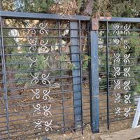 cancello in ferro pesante