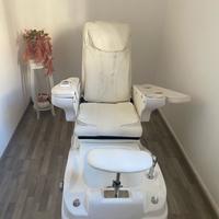 Poltrona pedicure con vasca
