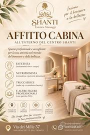 Cabina estetica