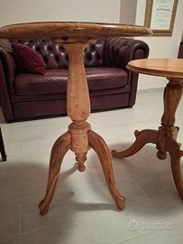 Tavolini in olivo artigianale