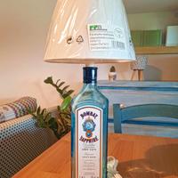 Lampada artigianale bottiglia Bombay Sapphire  Gin