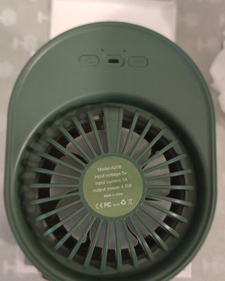 Ventilatore portatile per ufficio