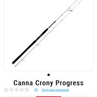 Canna Spinning Crony + Mulinello Daiwa 4000