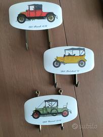 attaccapanni in ceramica vintage 